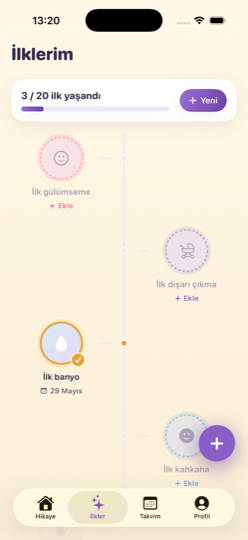 My Baby Story app